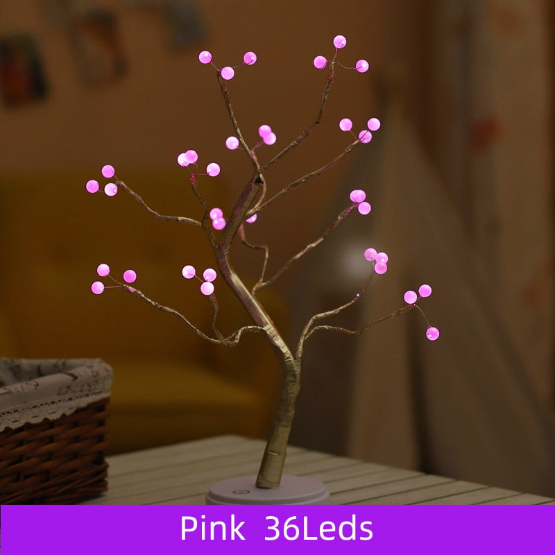 شجره مضيئه تيبل لامب ليد