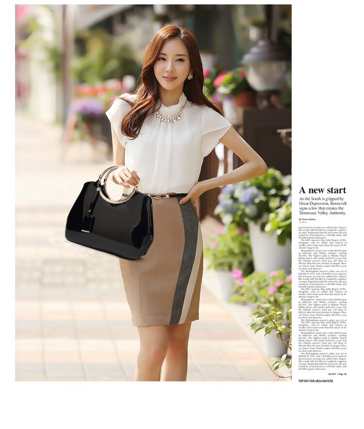 حقيبة نسائيه جلد