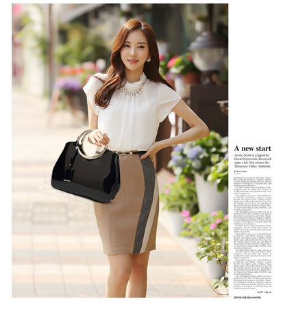 حقيبة نسائيه جلد