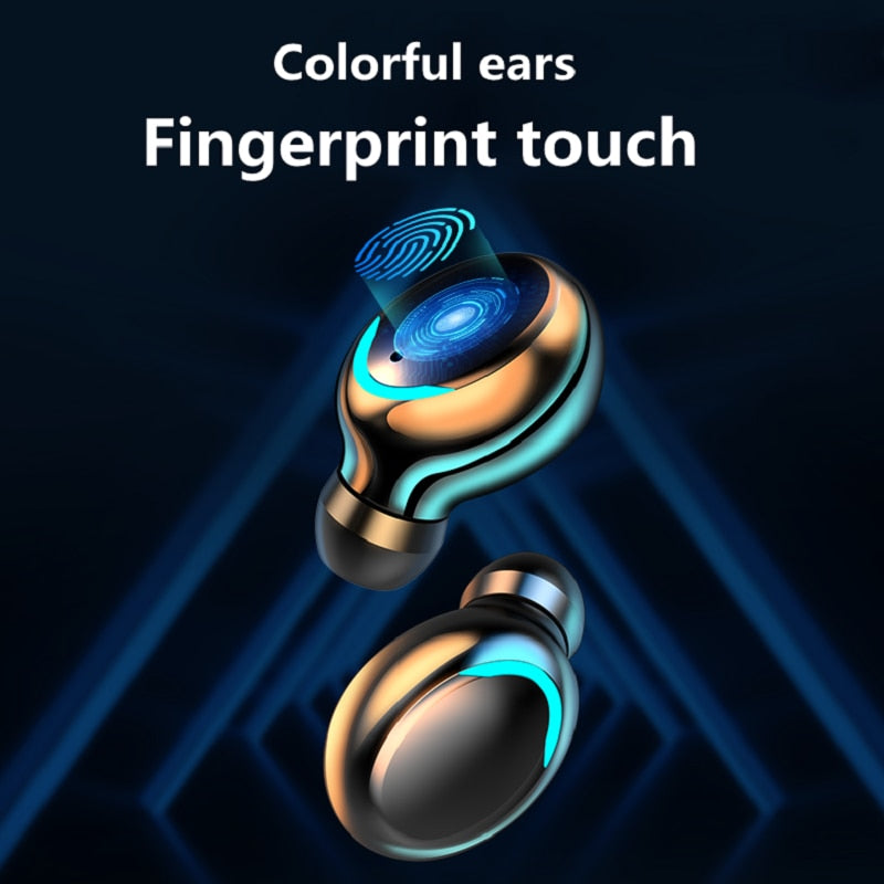 سماعات بلوتوث 2200mAh ايربدز مع سبيكر وضد الماء