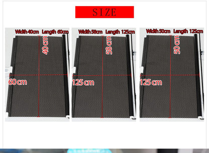 تضليل لزجاج السيارات 10 قطع قابل للطي