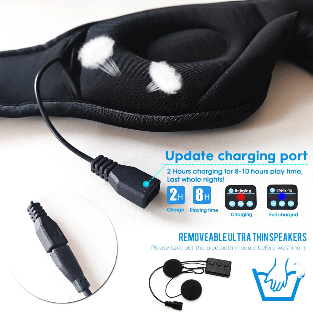 سماعه ثري دي وايرلس وهيدفون وواقي للعينيمكن تحويل المكالمات للايفون والانرويد