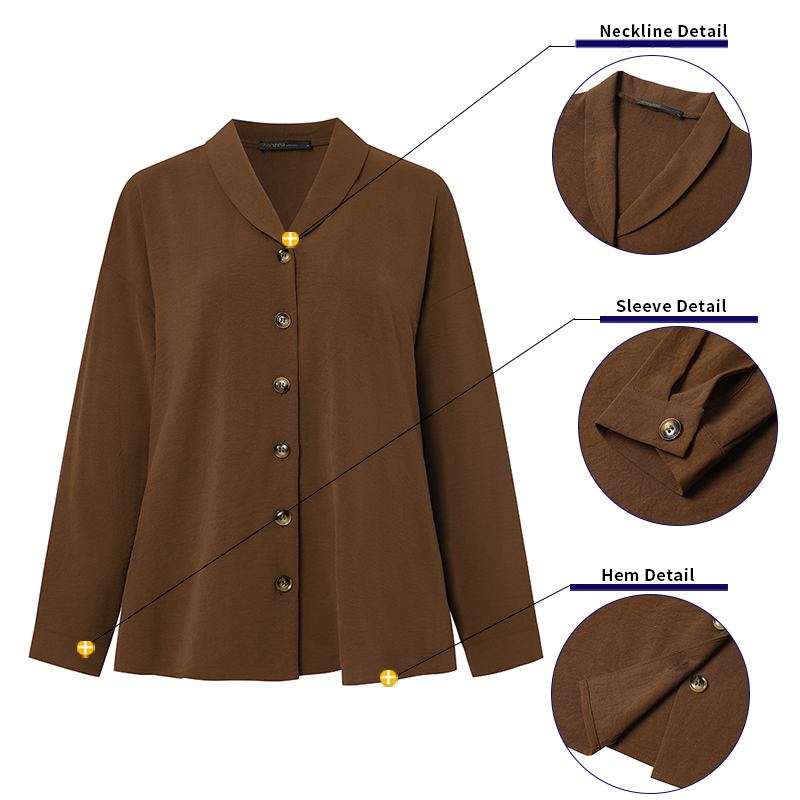 قميص نسائي قطن