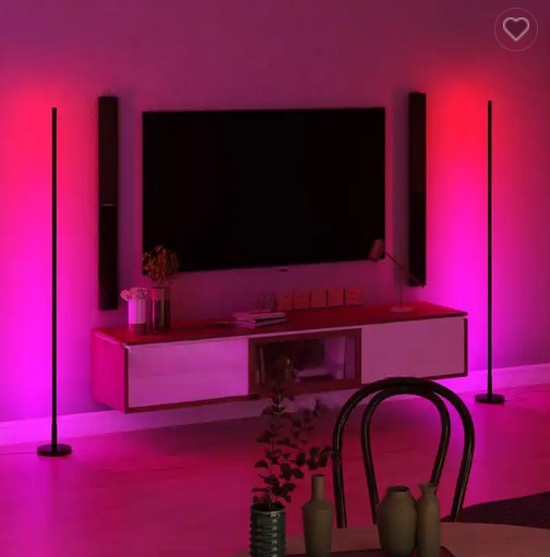 تيبل لامب زاويه متغير الالوان مع ريموت كونترول