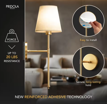 أناره حائطيه متغيرة الالوان ريموت وعالشحن بدون كهرباء