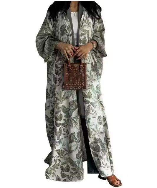 عبايه نسائيه مفتوحه كم طويل