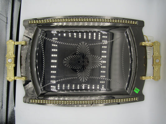 صينيه كروم مع ستراس