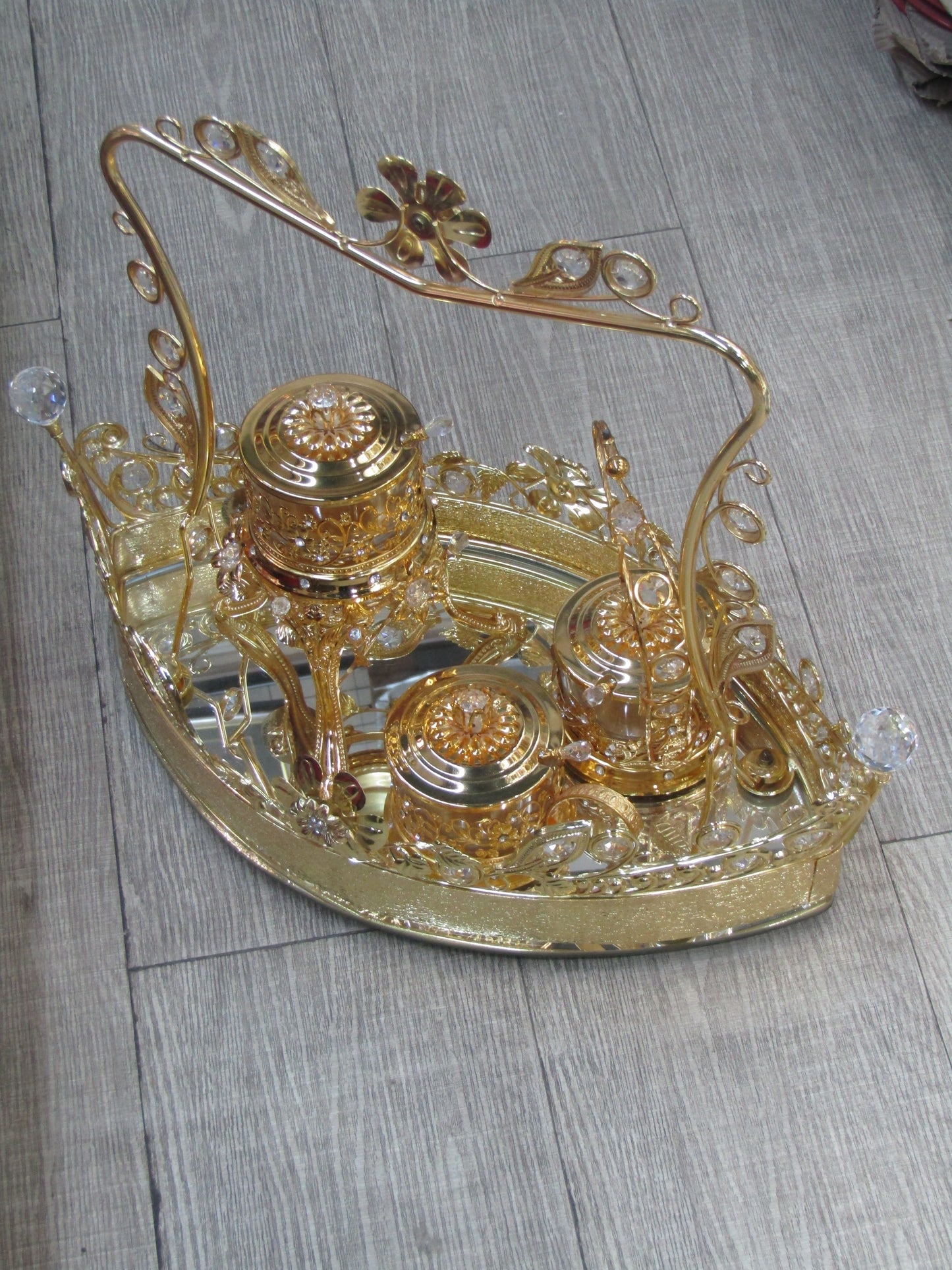 صينيه تقديم مرايه