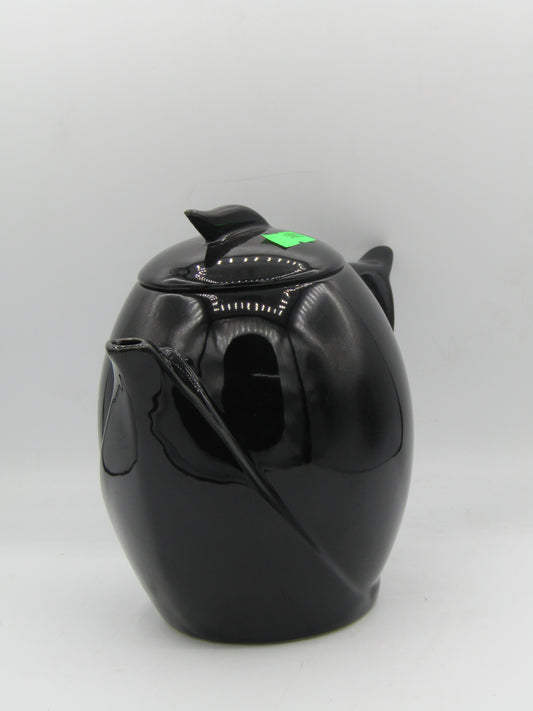 قوري سيراميك اسود صغير